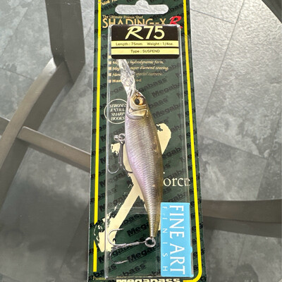 Megabass Shading X R 75SP BRANDNEW baits! FA Wakasagi