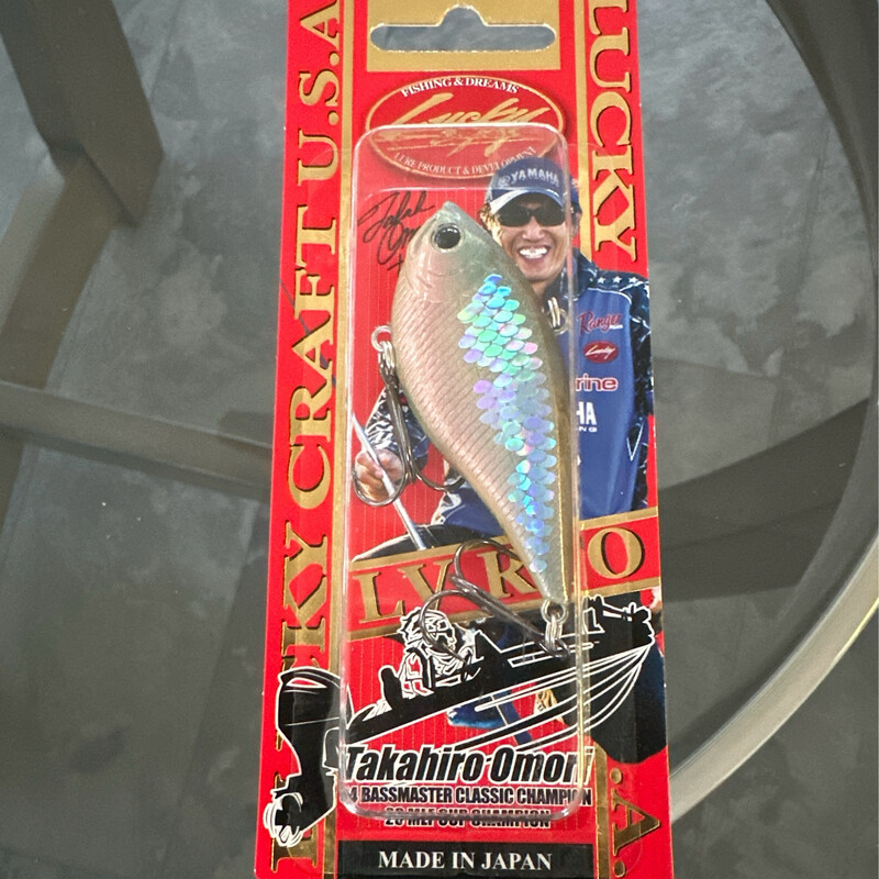 Lucky Craft LV RTO-150 Sinking 2.5" 1/2oz MS Pearl Wakasagi Lipless Crankbait