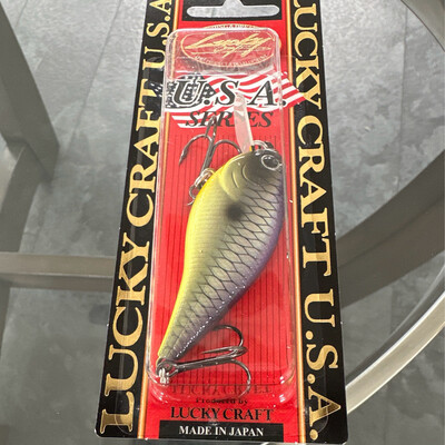 Lucky Craft KJ Flat 1.5 Floating 2-1/2 3/8oz TRex