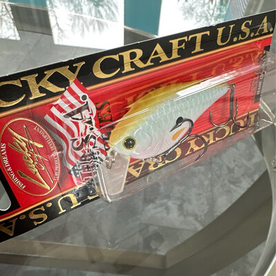 Lucky Craft KJ Flat 1.5 Floating 2-1/2” 3/8oz Gold Rush NIB