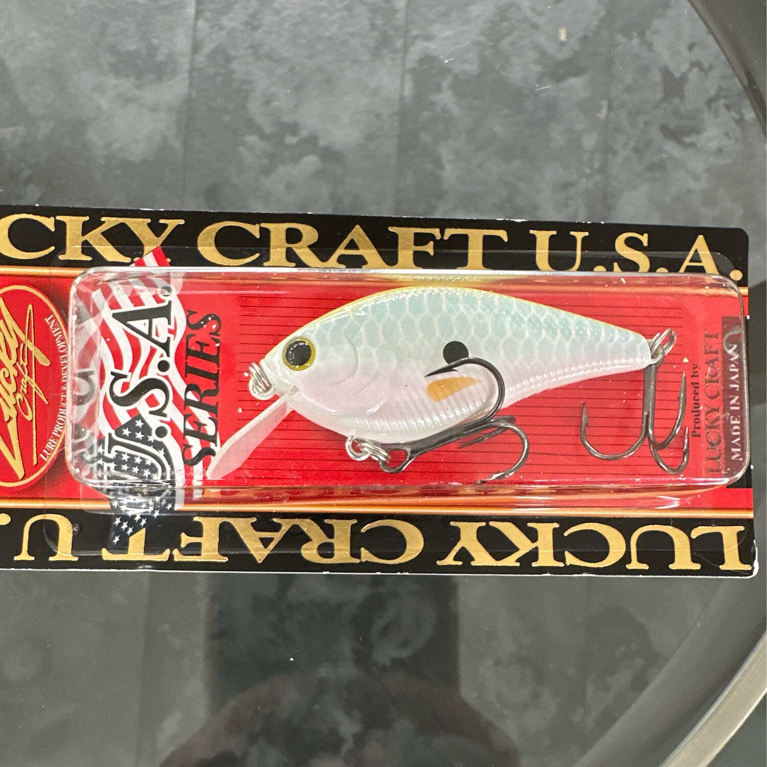 Lucky Craft KJ Flat 1.5 Floating 2-1/2” 3/8oz Gold Rush NIB