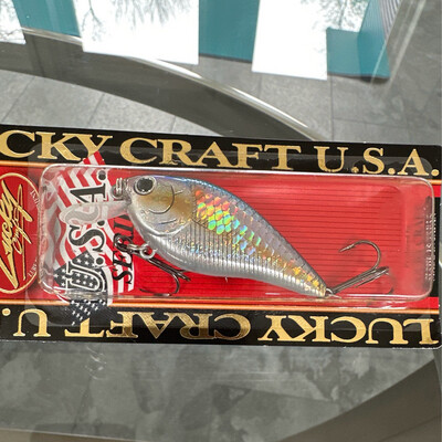 Lucky Craft KJ Flat 1.5 Floating 2-1/2&quot; 3/8oz MS American Shad