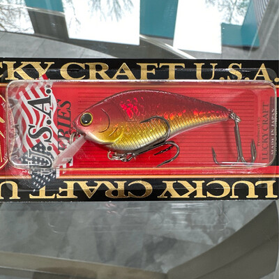 Lucky Craft KJ Flat 1.5 Floating 2-1/2&quot; 3/8oz MS Red