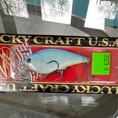 Lucky Craft KJ Flat 1.5 Floating 2-1/2&quot; 3/8oz Citrus Shad