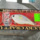 Lucky Craft KJ Flat 1.5 Floating 2-1/2&quot; 3/8oz MS Gun Metal Shad