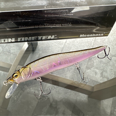 Megabass Vision Oneten #42 GG Flashing Wakasagi 110.5mm | 1/2oz | Slow Floating | 1.8m