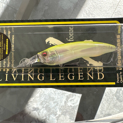 Megabass Live-X Model1 LBO GP Chart Back