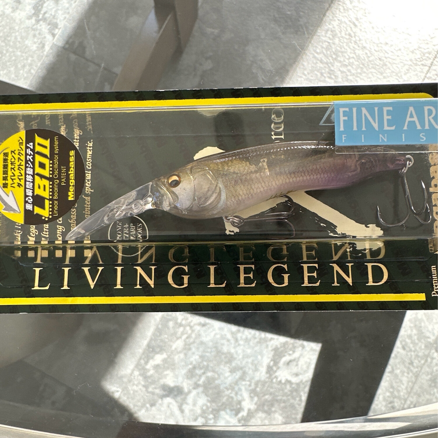 Megabass Live-X Model1 LBO FA Ghost Wakasagi