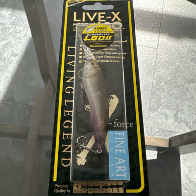 Megabass Live-X Model1 LBO FA Ghost Wakasagi