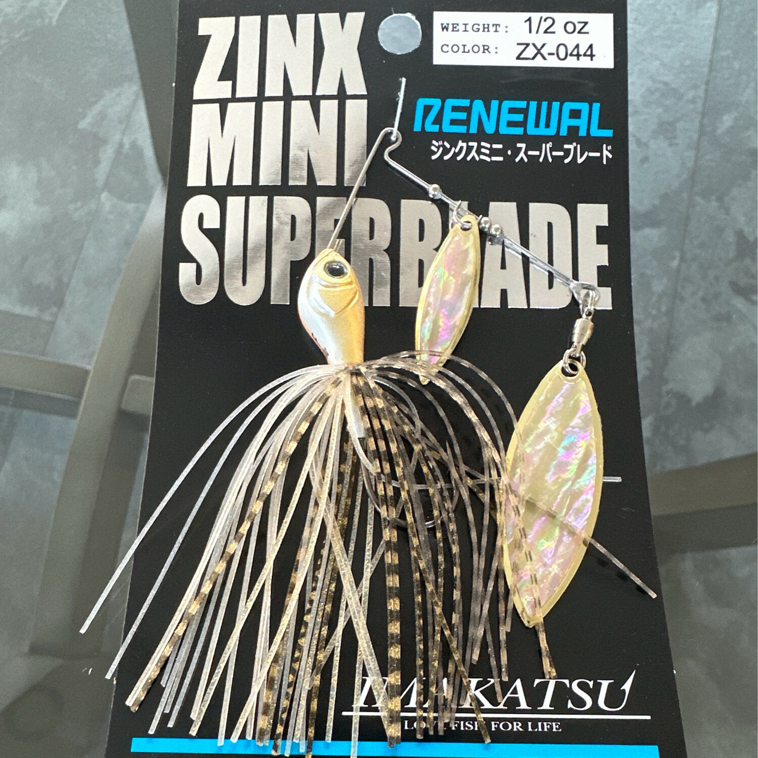 Imakatsu Zinx Mini Super Blade Spinnerbait 1/2oz ZX-044