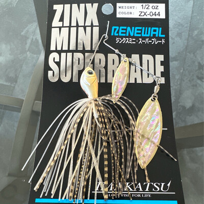 Imakatsu Zinx Mini Super Blade Spinnerbait 1/2oz ZX-044