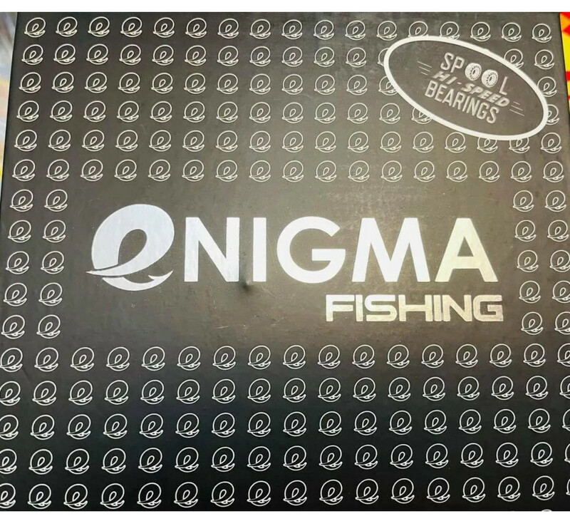 Enigma Ippon IP100 LH Baitcast Reel, 6.6:1 Black 5.9oz! 12BB NIB