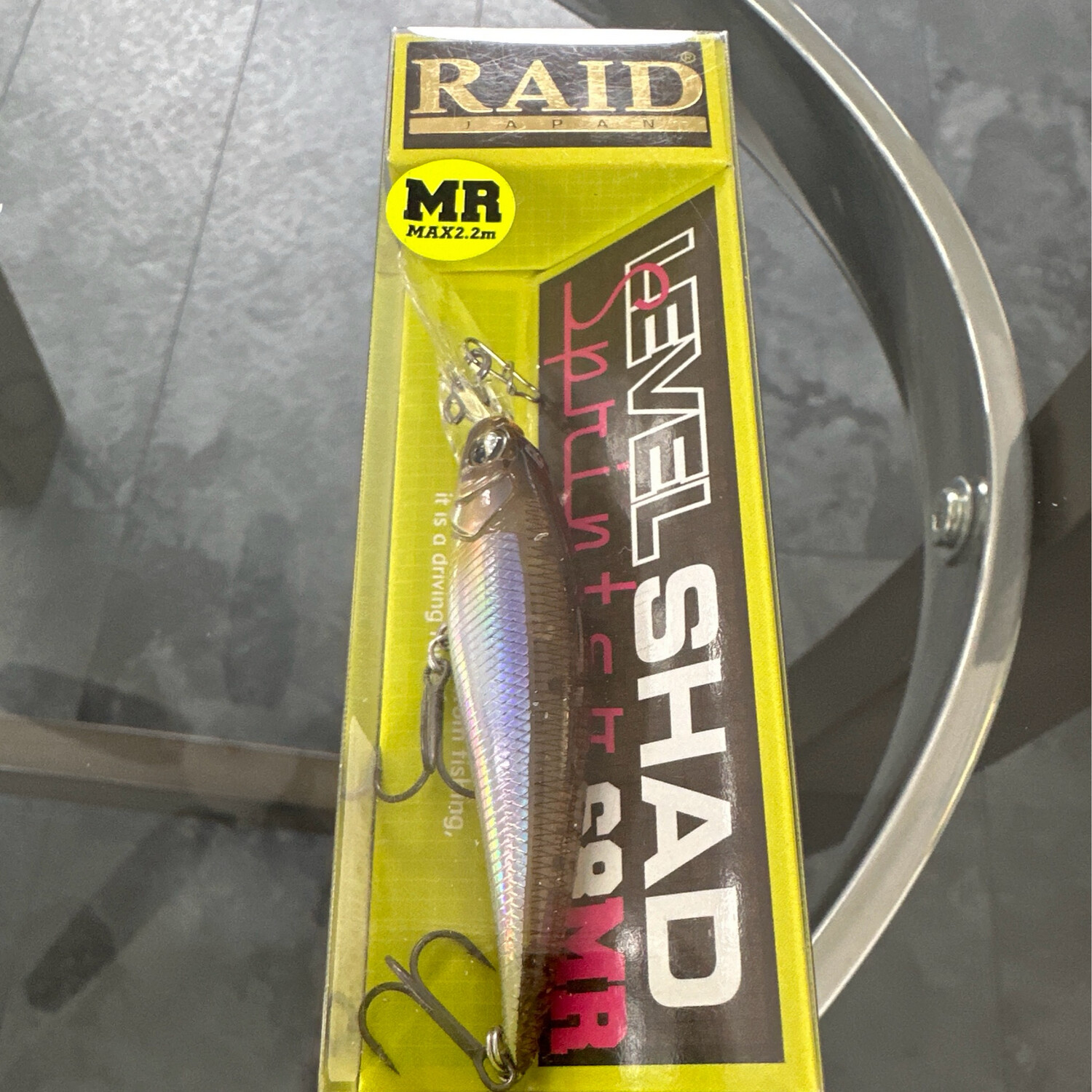 Raid Japan Level Shad Sprinter 68MR Neon Wakasagi JDM Finesse 6.5-7&#39; Depth