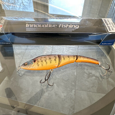 Sebile Magic Swimmer 95 Jointed Swimbait Natural Bluegill 95mm 4&quot; 3/8oz Sinking Type