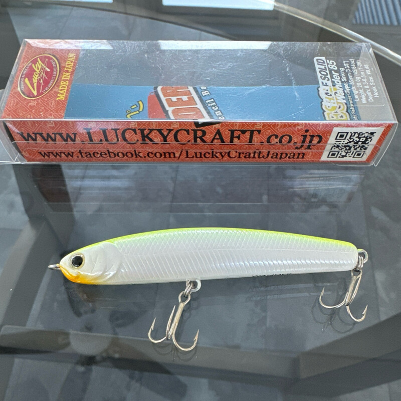 Lucky Craft Wander 85 ESG Chart Back