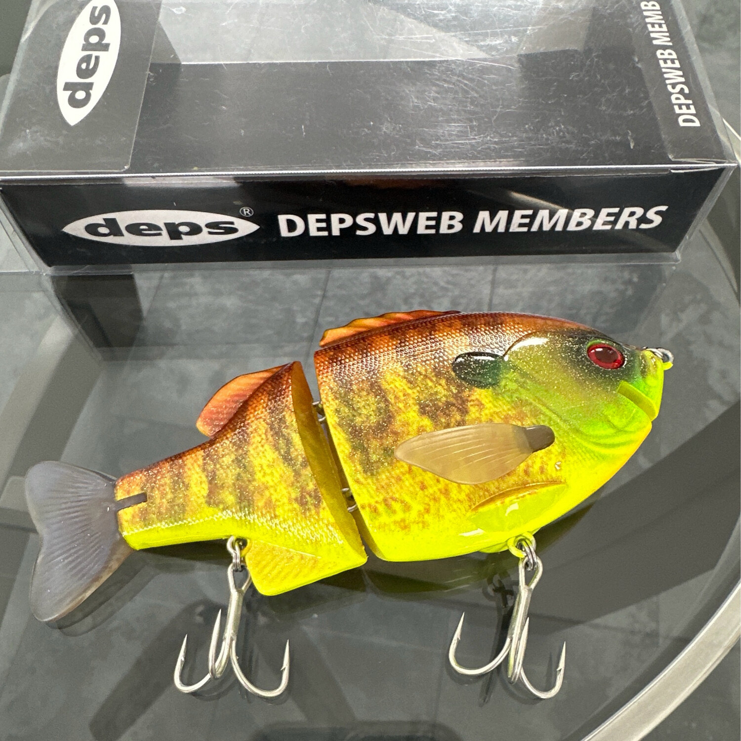 DEPS Bullshooter Jr RARE DEPSWEB MEMBERS Mustard Gill 5.2&quot; (130mm) 2oz NIB