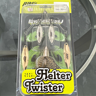 Imakatsu Helter Twister Golden Shiner 4 Willow Blade RARE Spinnerbait 1/2oz NIP