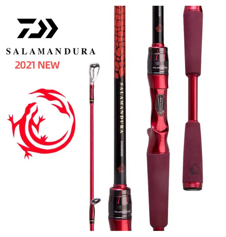 Daiwa Salamandura 2 Piece GORGEOUS New SPINNING Rod 7’ MH 10-20lb Line 1/4-1oz Lure Rating. NWT&#39;s