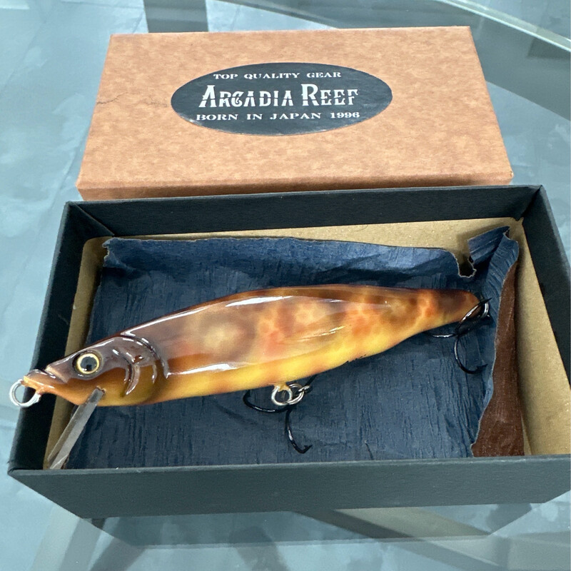 Arcadia Reef VERY RARE Psycho Minnow ANACONDA Shallow Jerkbait 4.4&quot; NIB