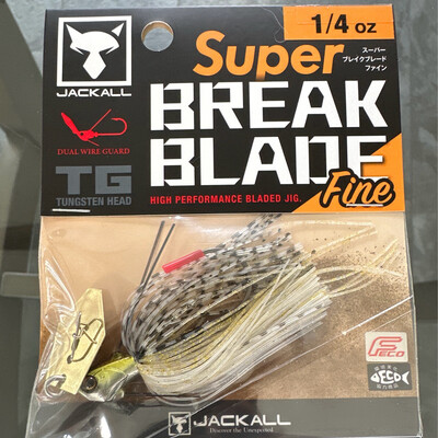 Jackall Super Break Blade Fine 1/4oz Japan Shad Bladed Jig