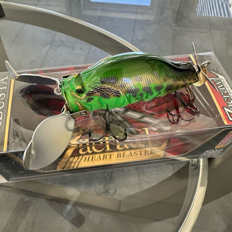 Adusta ZaCrawl Heart Blaster #26 Darumagaeru RARE JDM TW Crawler 3.54&quot; 1.16oz NIB