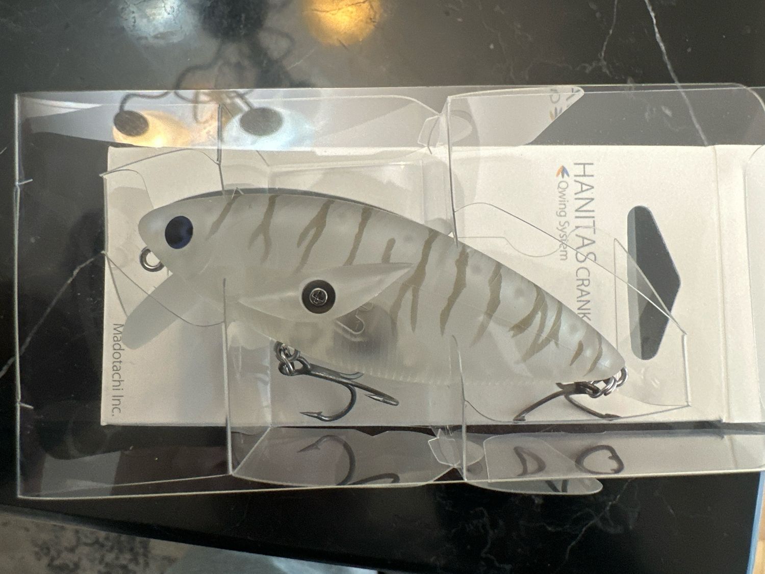 Madotachi Hanitas Crank QWing System Shirasa Tiger. 3 Swimming Actions/depths In This 1 Bait