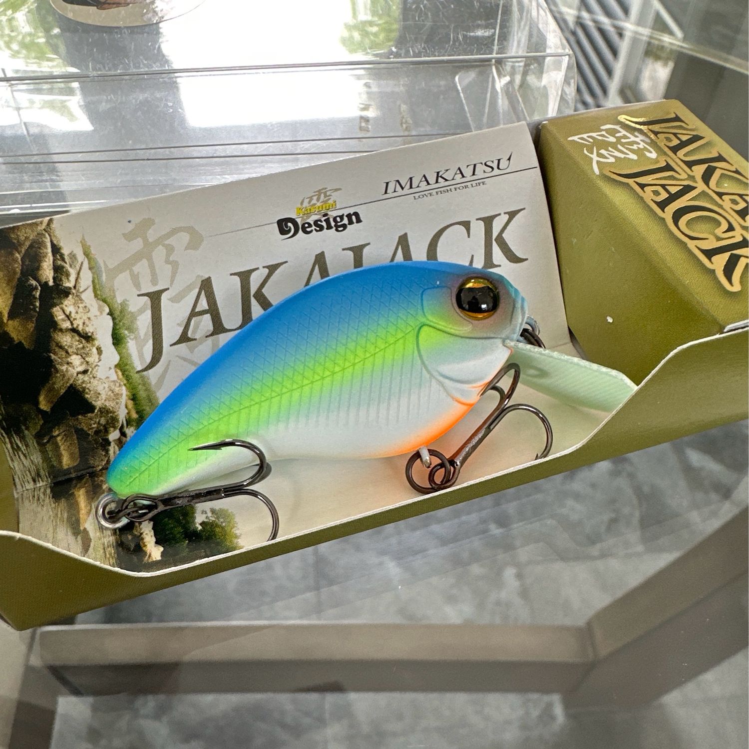 Imakatsu Jaka Jack JDM American Blue Shad RARE 2.4&quot; 3/8oz 2-3&#39; Diver NIP