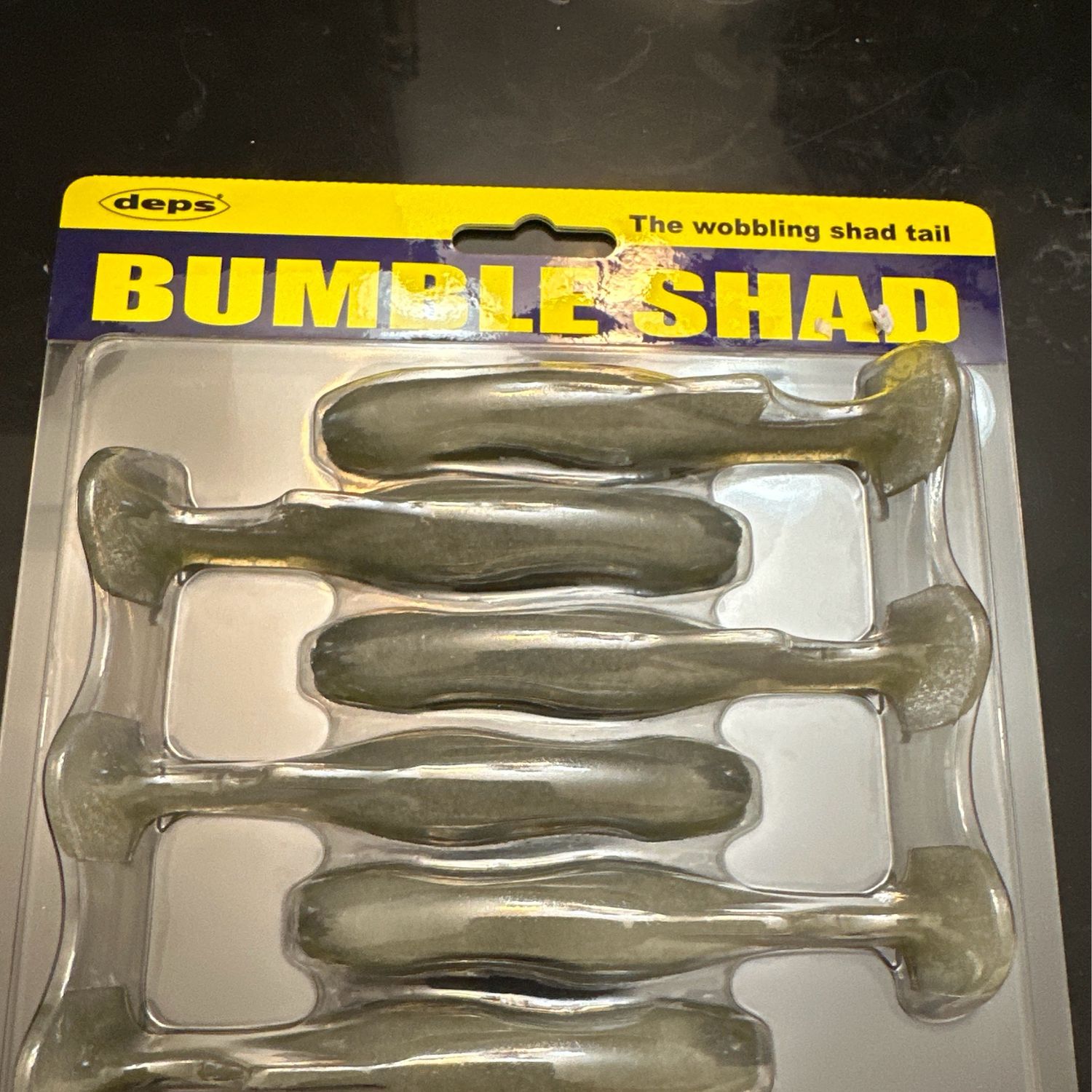 Deps Bumble Shad 4” #93 Ghost Ayu 6 Per Pack NIP