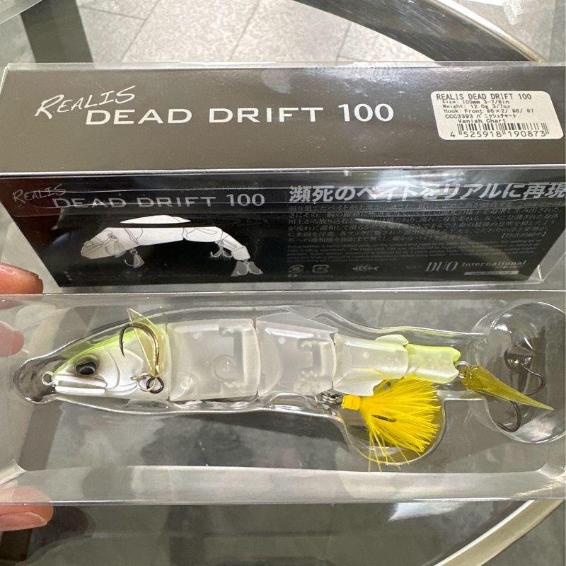 DUO Realis Dead Drift 100 Vanish Chart 3-7/8in 3/7 oz