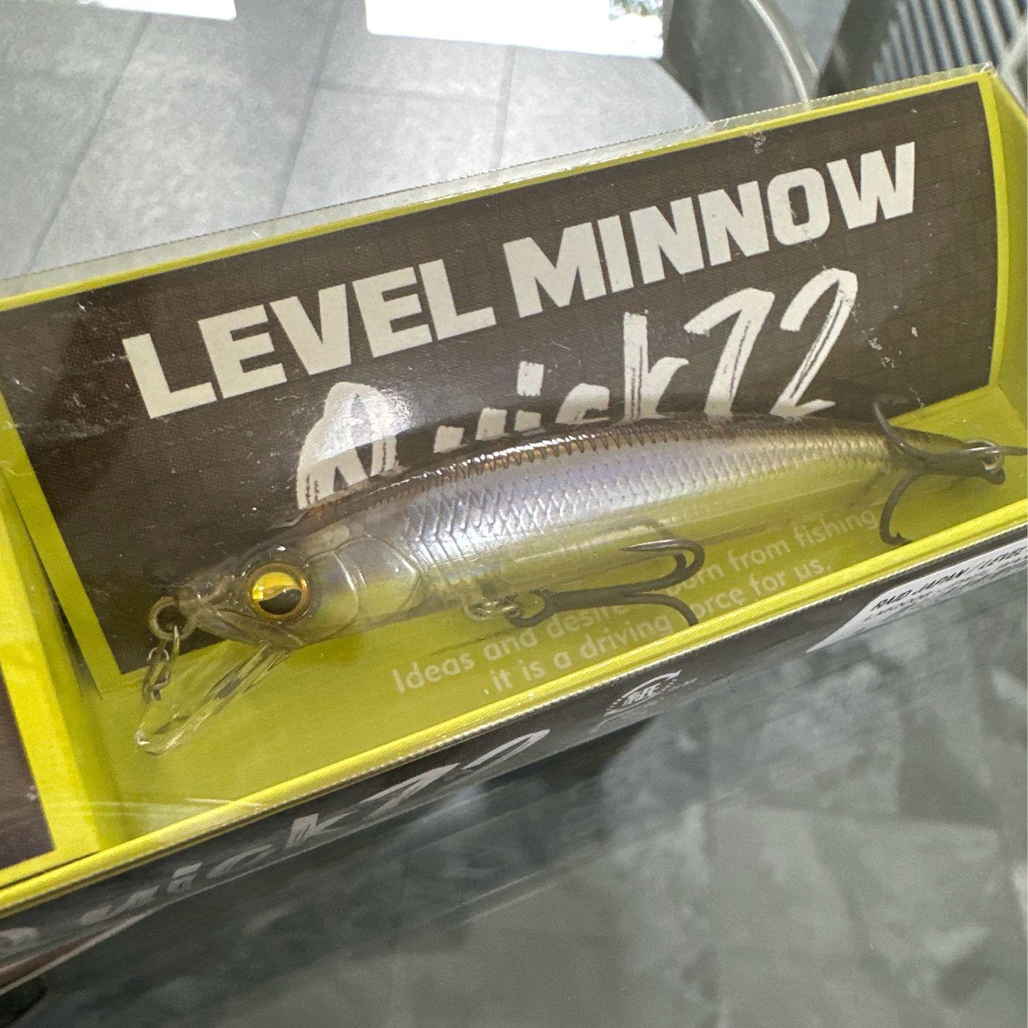 Raid Japan Level Minnow Quick 72 Jewel Wakasagi
