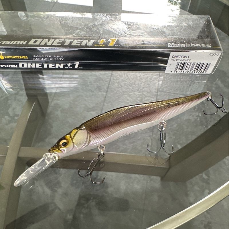 Megabass Vision Oneten+1 Ito Wakasagi 110.5mm 1/2oz 2.2m Suspend Type