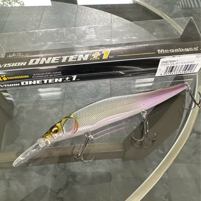 Megabass Vision Oneten+1 Wagin Galaxy Wakasagi 110.5mm 1/2oz 2.2m Suspend Type