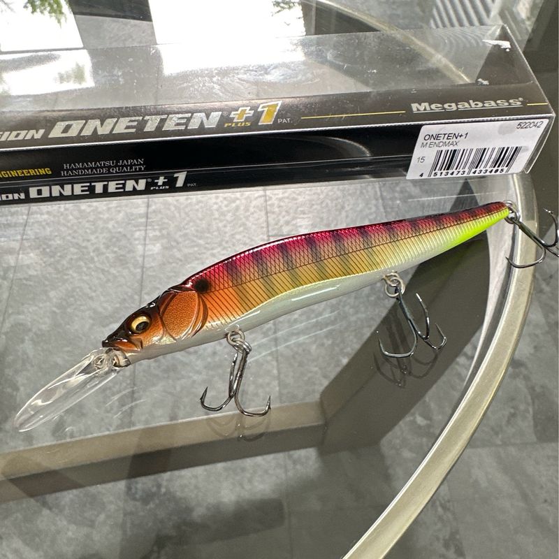 Megabass Vision Oneten+1 M Endmax 110.5m 1/2oz 2.2m Suspend Type