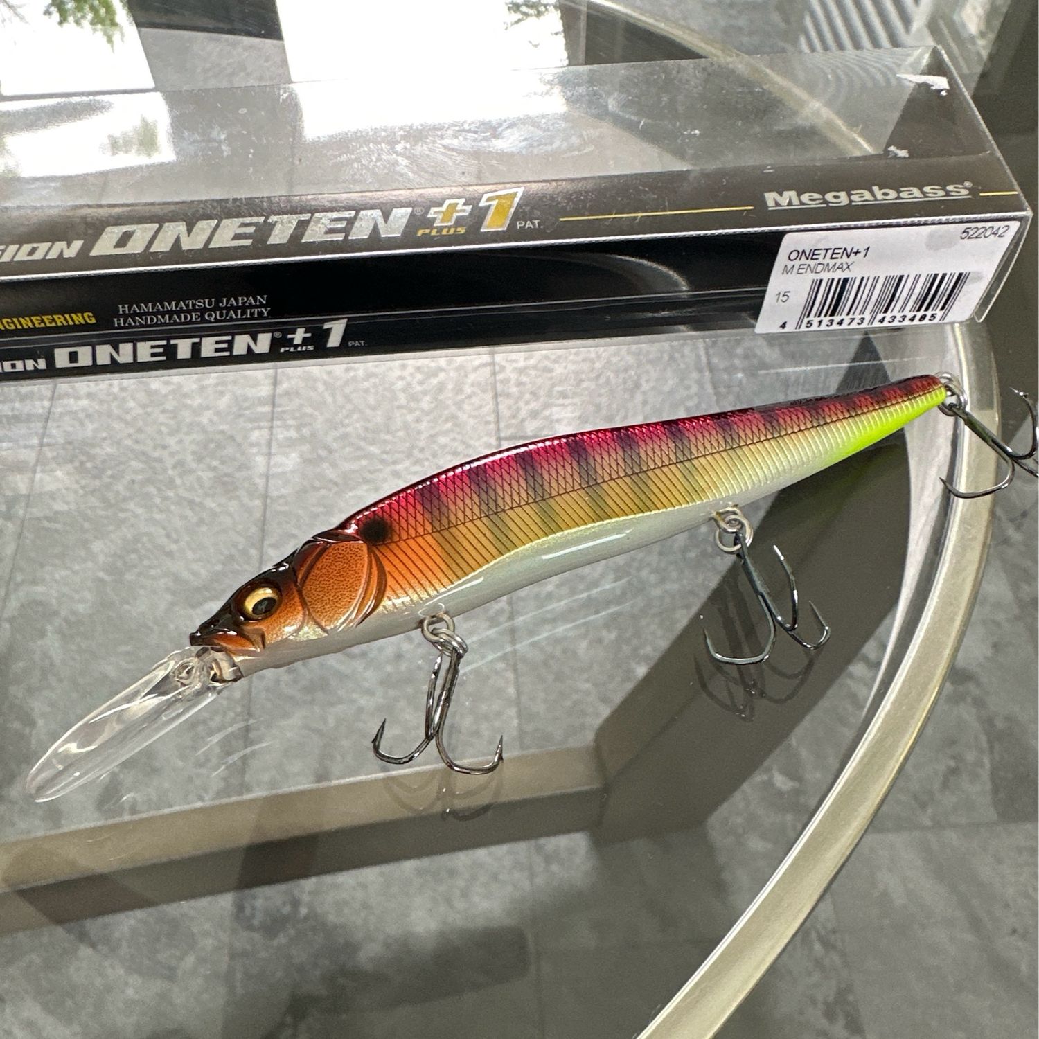 Megabass Vision Oneten+1 M Endmax 110.5m 1/2oz 2.2m Suspend Type