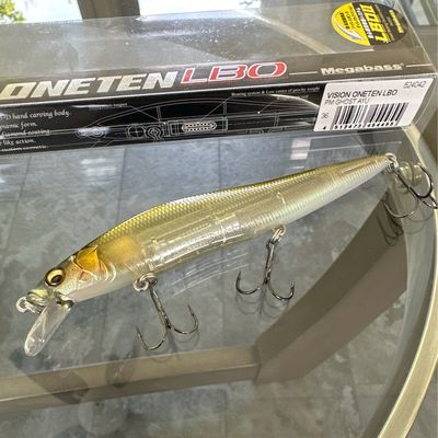 Megabass Vision Oneten LBO PM Ghost Ayu 115mm 1/2oz Floating Type