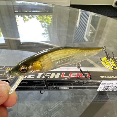 Megabass Vision Oneten LBO PM Ghost Ayu 115mm 1/2oz Floating Type