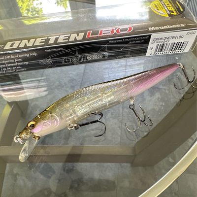 Megabass Vision Oneten LBO GP Wakasagi 115mm 1/2oz Floating Type