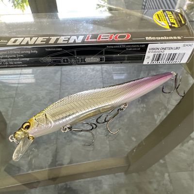 Megabass Vision Oneten LBO M Wakasagi 115mm 1/2oz Floating Type