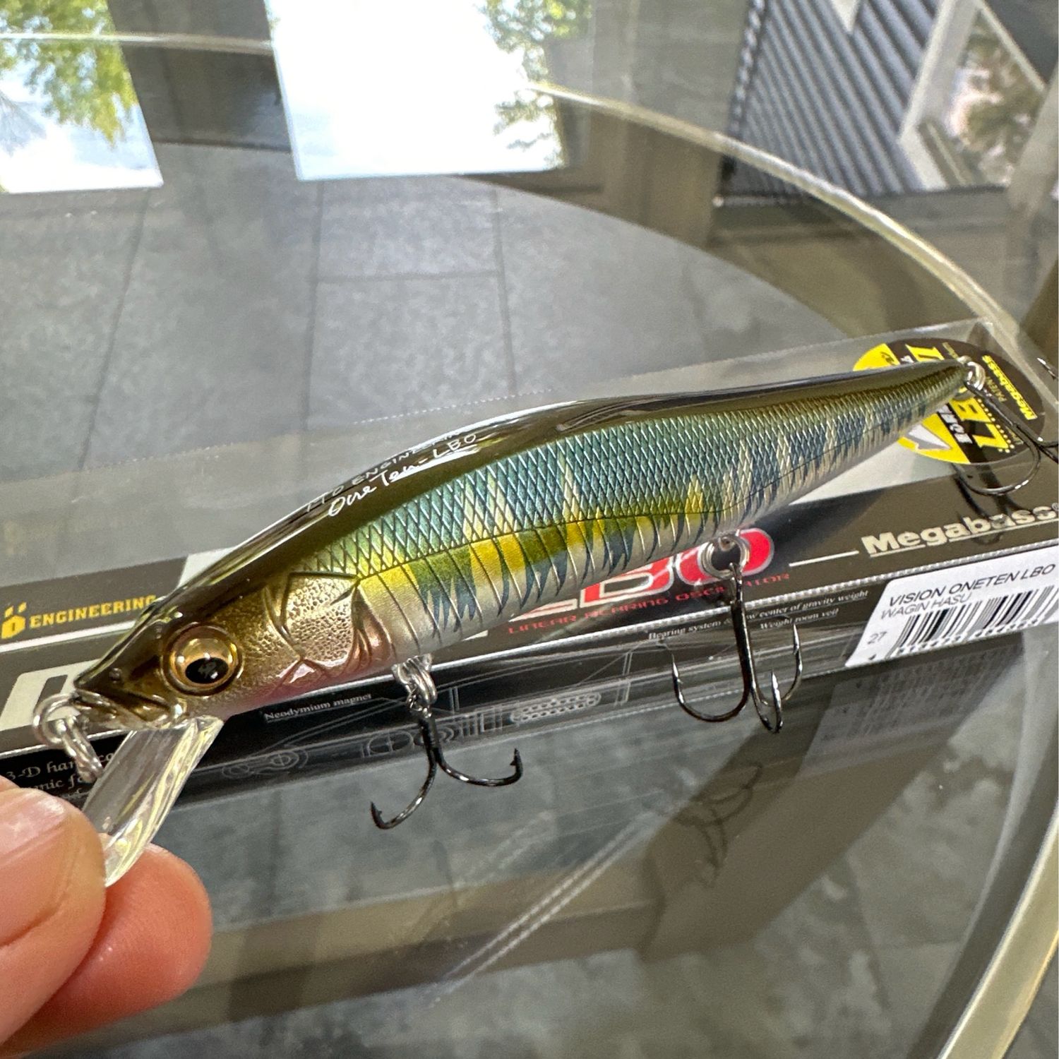 Megabass Vision Oneten LBO Wagin Hasu 115mm 1/2oz Floating Type