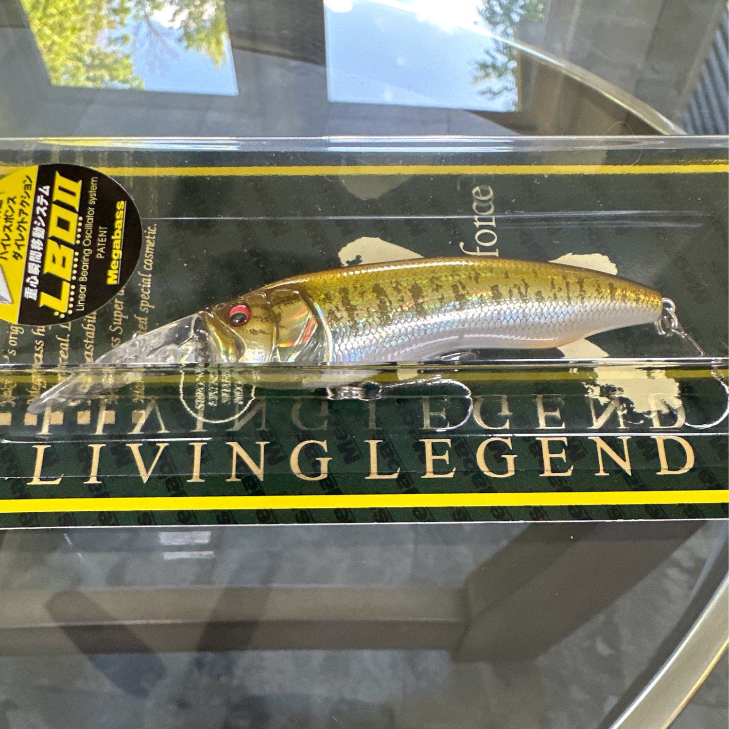 Megabass Live-X Model1 LBO GG Small Mouth Bass