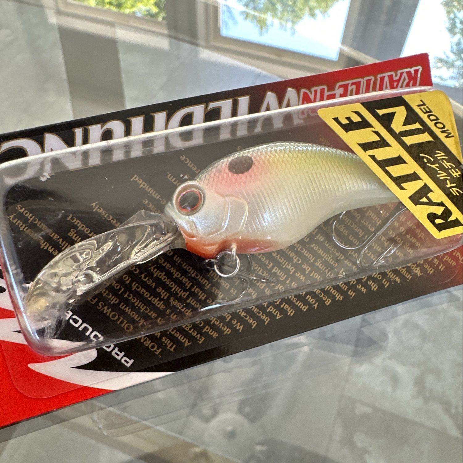 Evergreen Wildhunch Rattle-In Natural Shad 5.2cm 10.0g