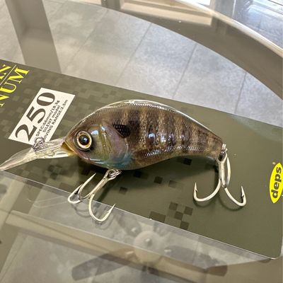 Deps Korrigan Magnum 250. Real Bluegill. 2.6” .65oz. 2.5m Diver (app 8-9’) NIP.