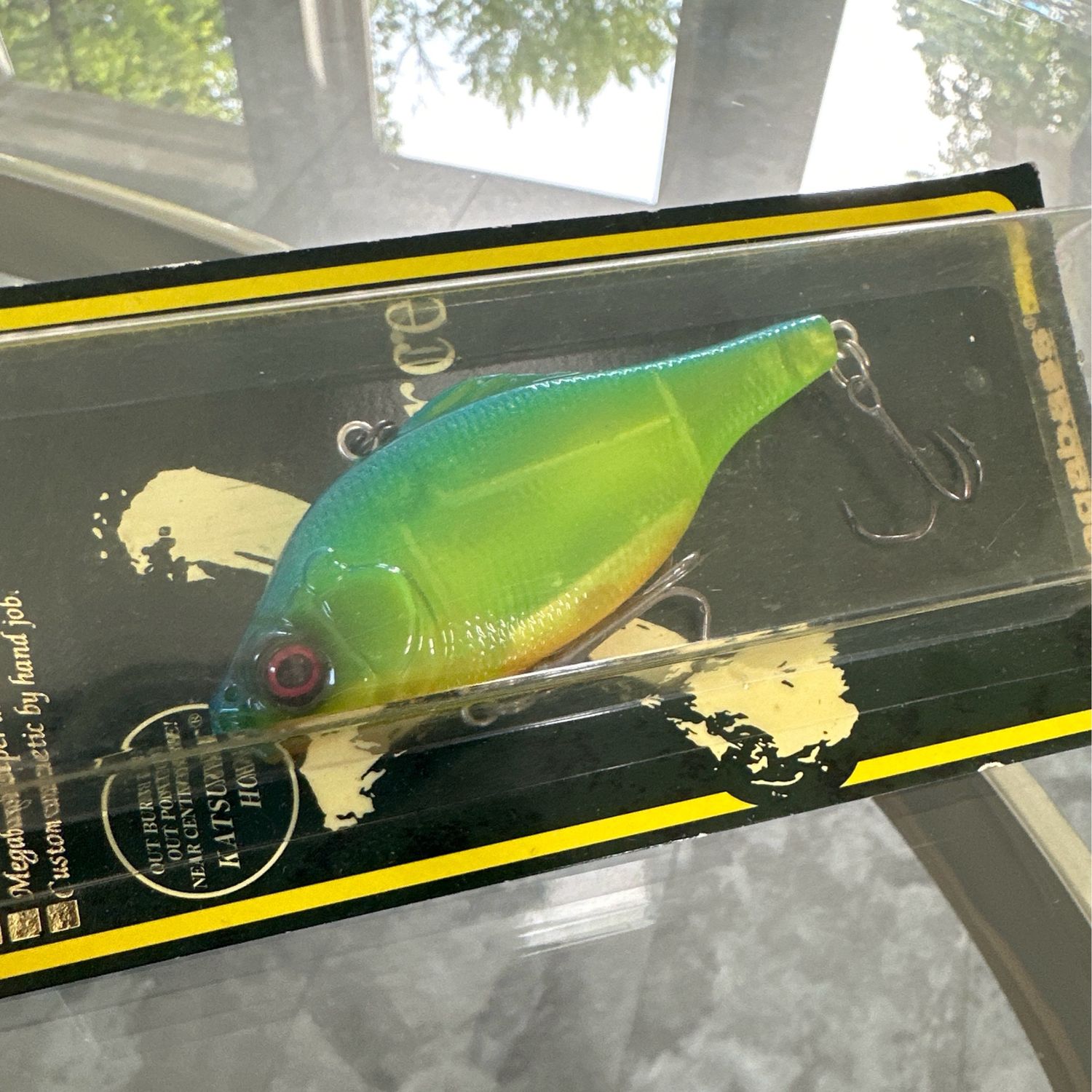 Megabass Vibration X Ultra Silent Blue Back Chart Candy Lipless Crankbait