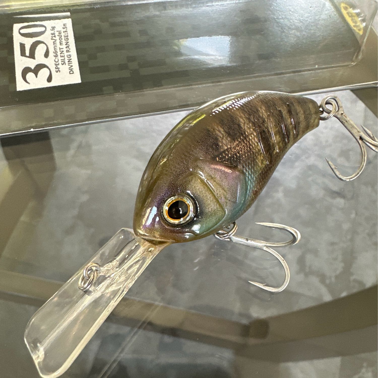Deps Korrigan Magnum 350 Real BlueGill 66mm 18.6g Silent Model 3.5m Diver