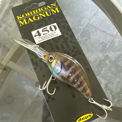 Deps Korrigan Magnum 450 Real BlueGill 66mm 19.0g Silent Model 4.5m Diver