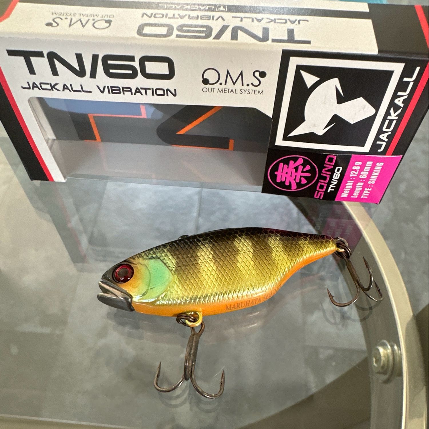 Jackall TN60 Maruhata Sound Maruhata Gold Gill 12.8g 60mm Sinking Type
