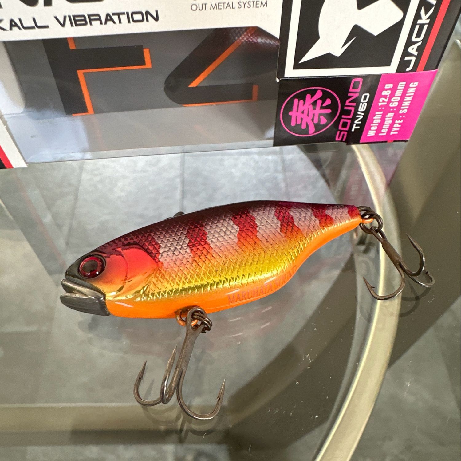 Jackall TN60 Maruhata Sound Maruhata Red Gold Gill 12.8g 60mm Sinking Type
