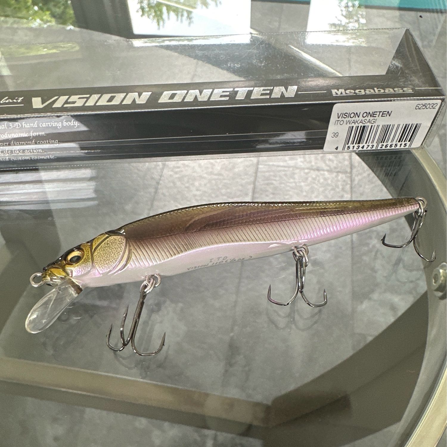 Megabass Vision Oneten Ito Wakasagi 110.5mm 1/2oz Suspend Type 6ft