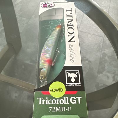 Jackall Timon Tricoroll GT 72MD-F Yukio Koshinaka Blue Back 2.83” .23oz NIB