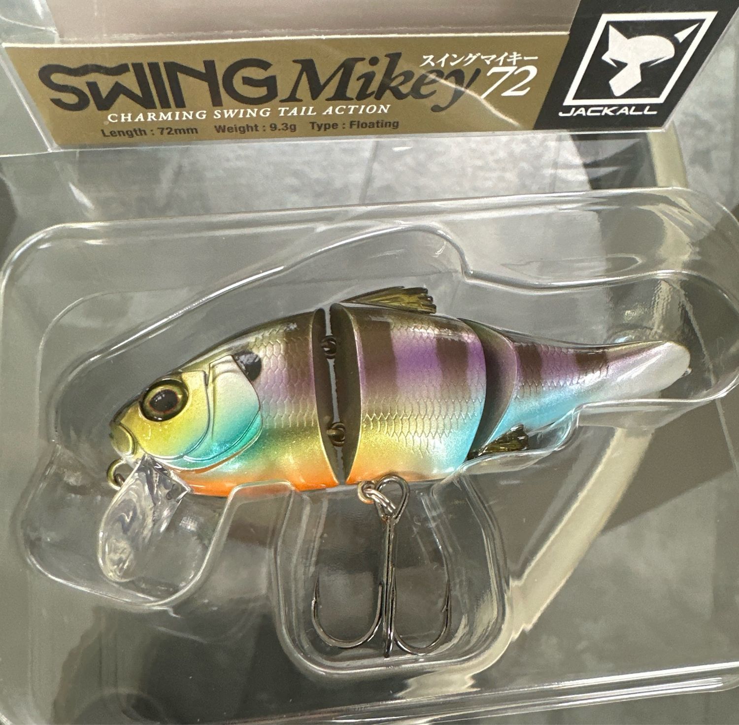 Jackall Swing Mikey 72 Natural Gill 72mm 9.3g Floating